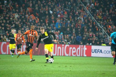 Sven bender eylem bir maçta Şampiyonlar Ligi