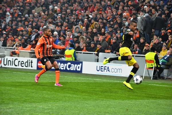 Football game Shakhtar -  Borussia — Stock Photo, Image