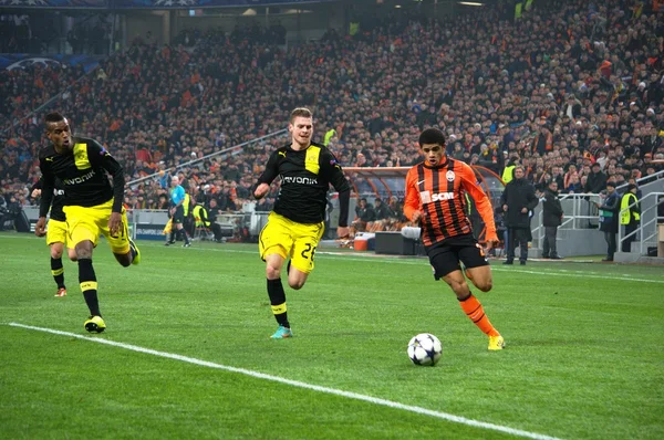 Jogo de futebol Shakhtar - Borussia — Fotografia de Stock