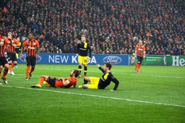 futbol maçı shakhtar - borussia