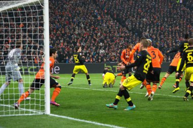 futbol maçı shakhtar - borussia