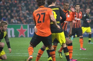 futbol maçı shakhtar - borussia