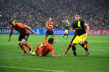 futbol maçı shakhtar - borussia