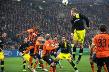 futbol maçı shakhtar - borussia