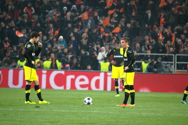 Futbol oyun shakhtar - borussia — Stok fotoğraf