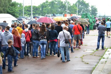 Tanımlanamayan izleyicilere yarış drag Şampiyonası