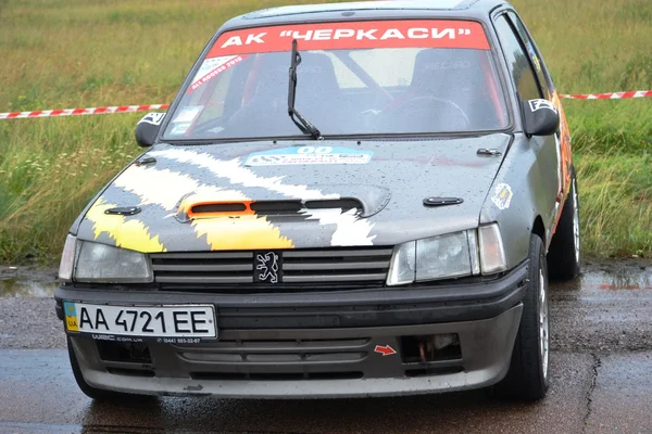 Sportovní auto na drag racing championship — Stock fotografie