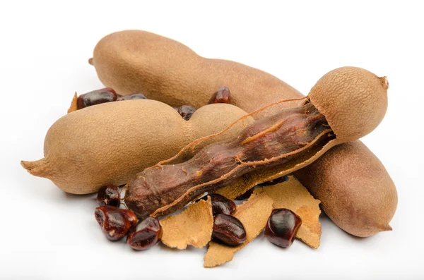 Tamarind is a popular food of Southeast Asia, North Africa and India — Stock Photo, Image