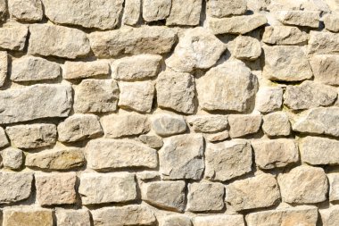 bir duvar, ezilmiş taş ve duvar dokusu