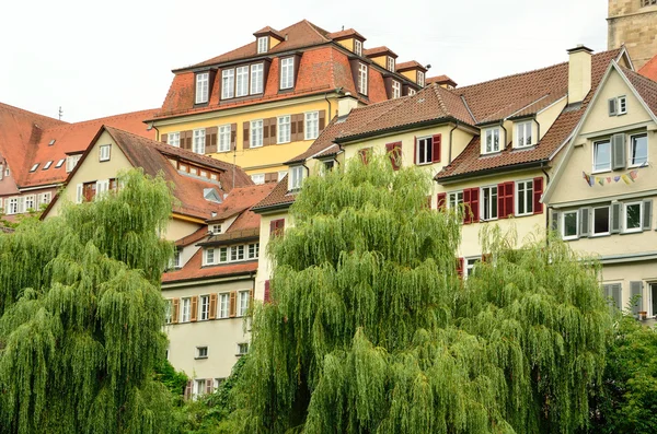 Pohled na staré město tuebingen, Německo — Stock fotografie