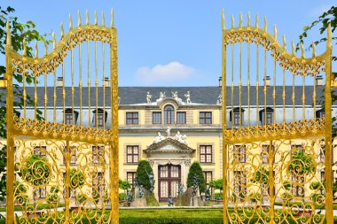 Golden gate herrenhausen bahçeleri, hannover, Almanya