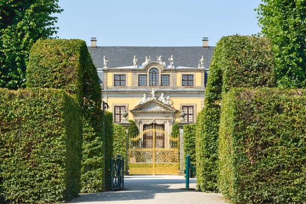 Golden gate w herrenhausen ogrodów, hannover, Niemcy — Zdjęcie stockowe