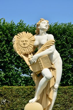 güneş tanrıçası heykel, herrenhausen bahçeleri, hannover, alt sax