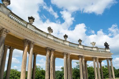 18. yüzyıldan Colonnade potsdam, brandenburg, Almanya