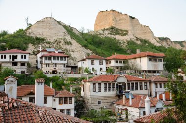 melnik geleneksel mimarisi, Bulgaristan havadan görünümü
