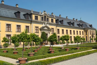 herrenhausen bahçeleri, hannover, Almanya'nın eski Sarayı