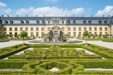 herrenhausen bahçeleri, hannover, Almanya'nın eski Sarayı
