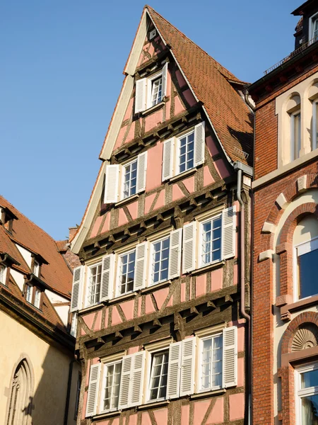 Zobrazení ulic starého města tubingen, Německo — Stock fotografie