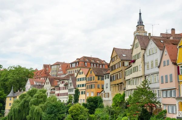 Zobrazení ulic starého města tubingen, Německo — Stock fotografie