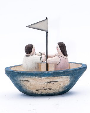 ahşap oyuncak gemisi