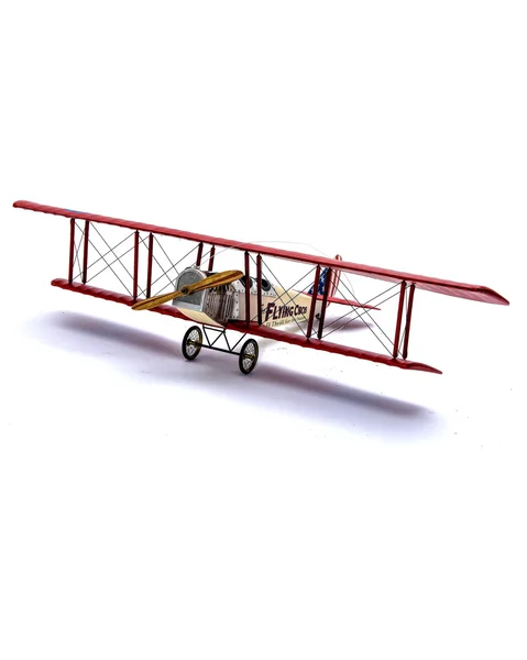 Toy airplane model red — Stock Photo, Image