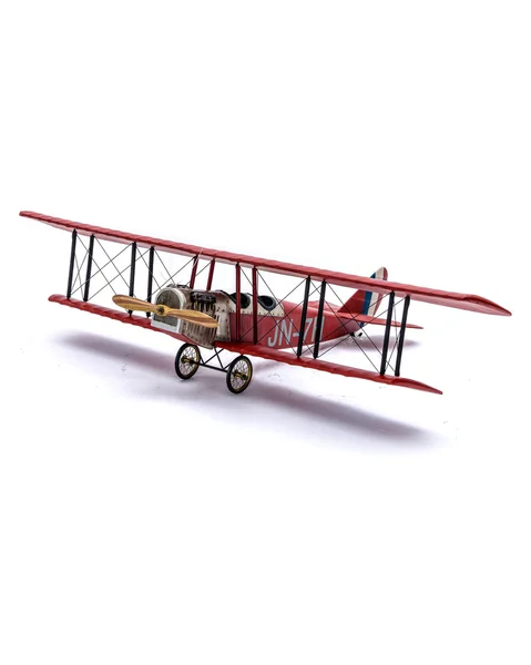 Toy airplane model red — Stock Photo, Image