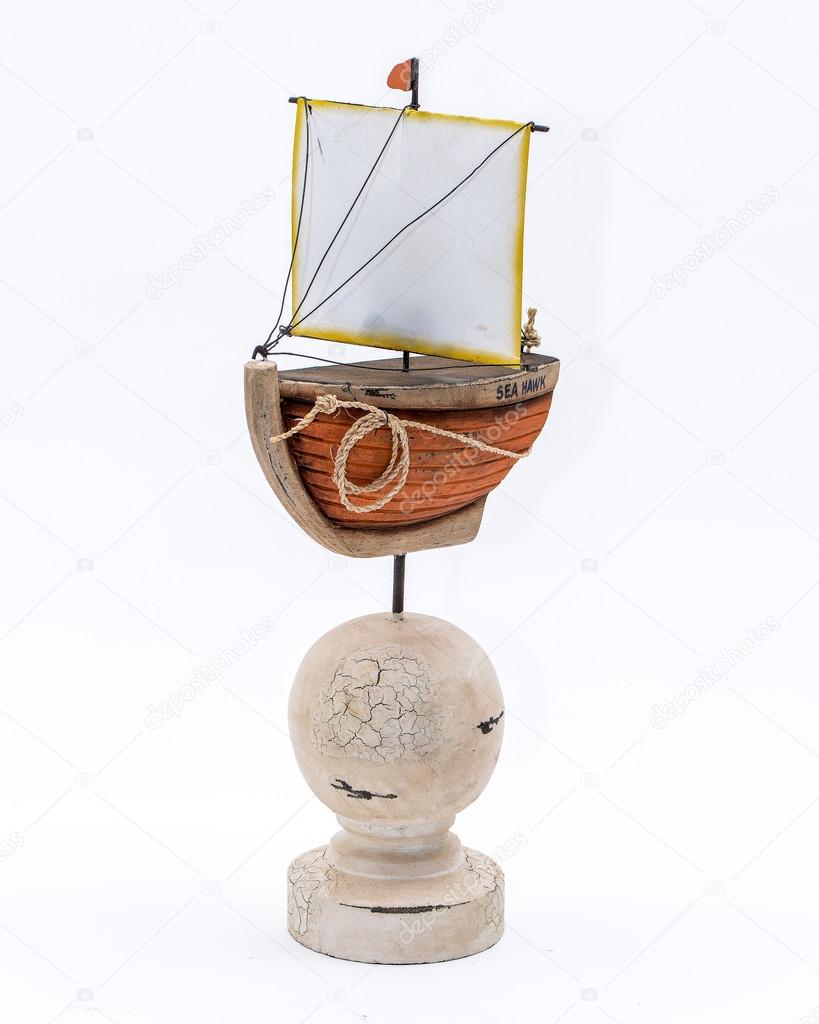wooden toy ship