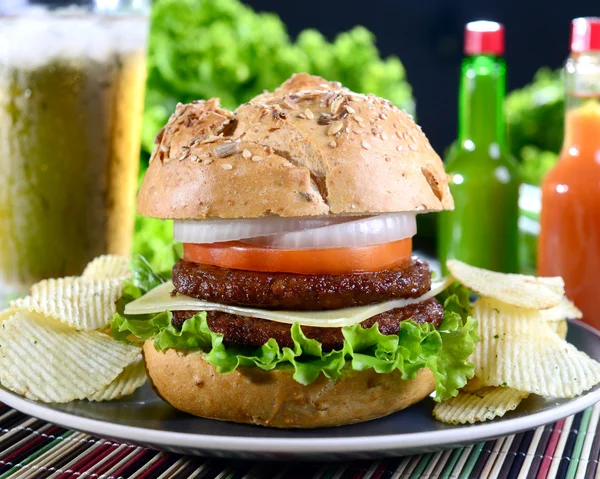 Hamburgera — Zdjęcie stockowe