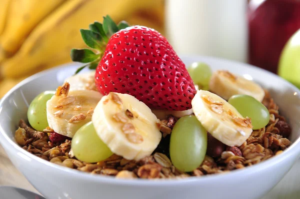 Cereal com fruto — Fotografia de Stock