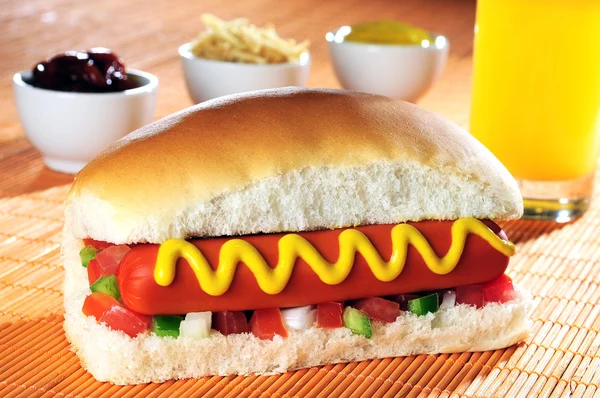 Hot dog — Foto Stock