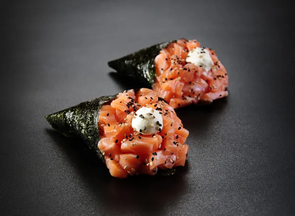 Japonské potraviny - temaki — Stock fotografie