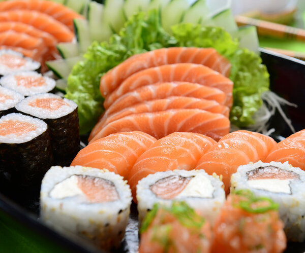 Japanese food - Sushi and sashimi