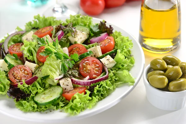 Fräsch sallad — Stockfoto