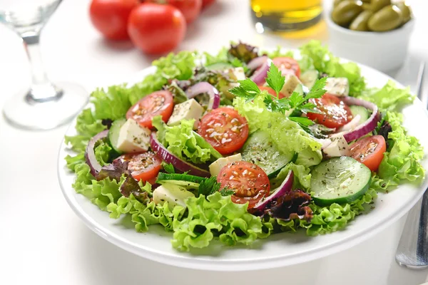 Fräsch sallad — Stockfoto