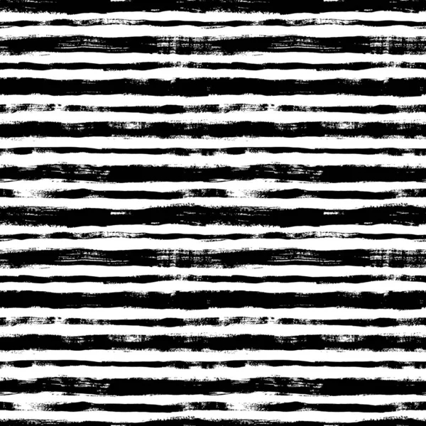 Τολμηρή οριζόντια γραμμή πινελιά χωρίς ραφή μοτίβο — Διανυσματικό Αρχείο