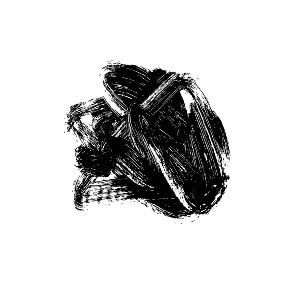 Vector dibujado a mano grunge pincelada — Archivo Imágenes Vectoriales