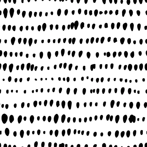 Abstract Pattern Small Black Dots Spots White Black Small Specks — Vettoriale Stock