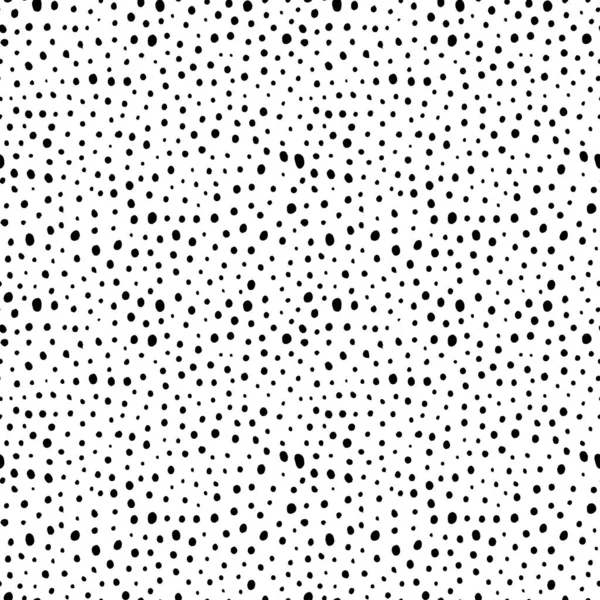 Random Small Specks Vector Seamless Pattern Trendy Grunge Design Dots Stockvektor