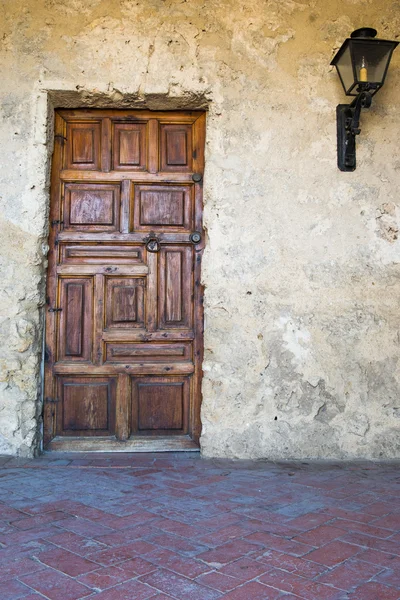 Porta de madeira — Fotografia de Stock