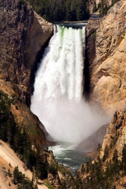 Yellowstone Lower Falls clipart