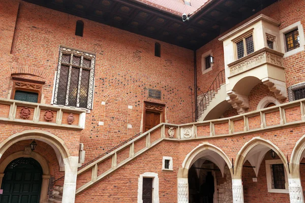 Medieval Jagiellonian University, Collegium Maius, Cracovia, Polonia — Foto de Stock