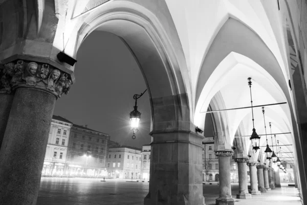 Casco antiguo en Cracovia — Foto de Stock