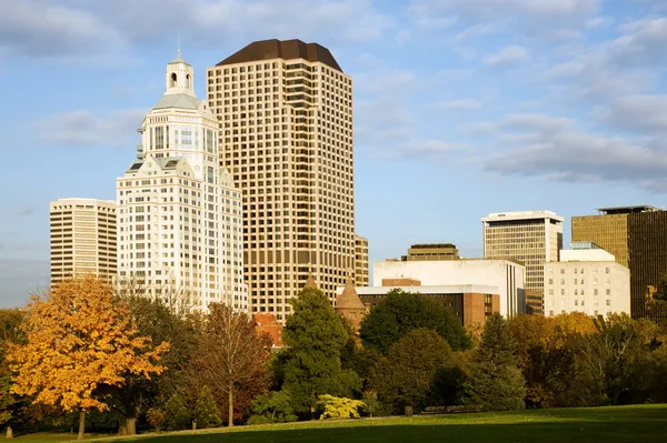 Hartford-Panorama — Stockfoto