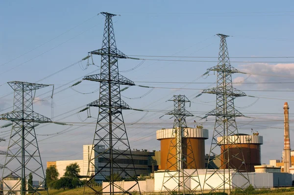 South ukraine nulear power station — Stock Photo, Image