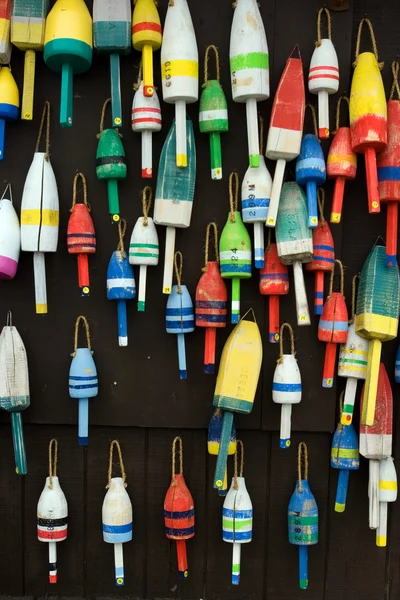 Colorful buoys — Stock Photo, Image