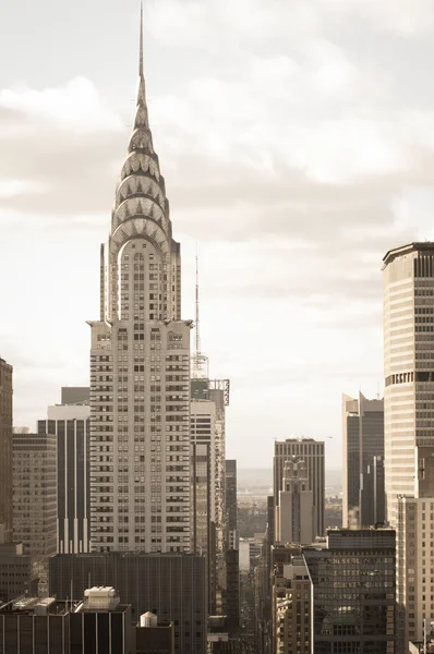 Edificios de oficinas en Manhattan — Foto de Stock