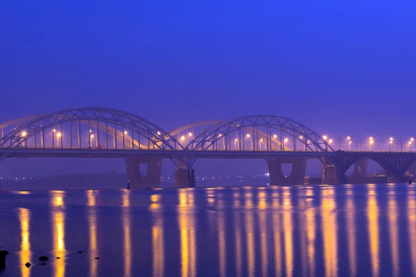 Darnitskij-Brücke — Stockfoto