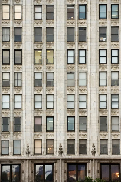 Fachada Art Deco del rascacielos de Chicago —  Fotos de Stock