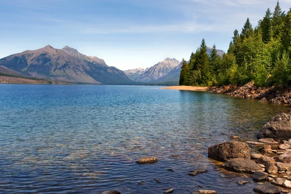 Saint Mary Lake, Glacier National Park — Stockfoto