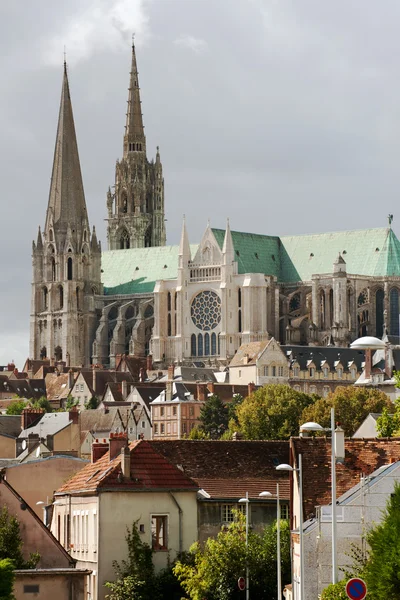Chartres panorama — Stock fotografie